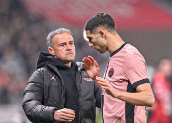 Luis Enrique reveals Achraf Hakimi is on PSG’s penalty-taker shortlist