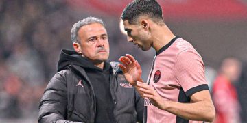 Luis Enrique reveals Achraf Hakimi is on PSG’s penalty-taker shortlist
