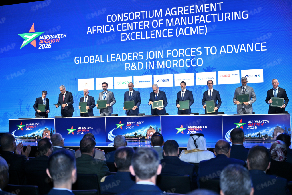 Marrakech Airshow 2026: Morocco, International Partners Sign Deals on AI, Drone Tech, Aviation Research