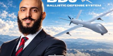 Fahd Laamoumi, co-founder and managing director of Moroccan defense startup Ballistic Defense System (BDS). (Designed by MWN team)