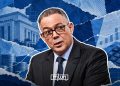 Economy and Finance Minister Fouzi Lekjaa. (Designed by MWN team)