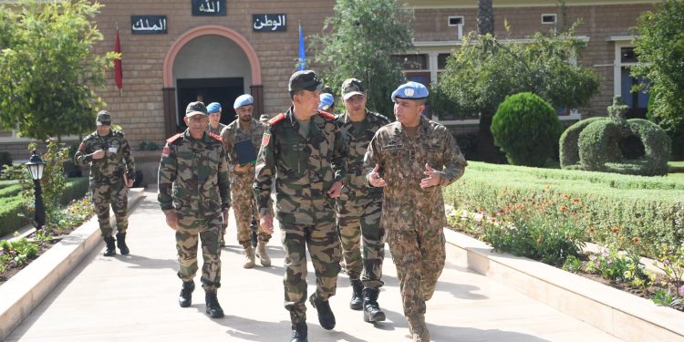 The new Force Commander of the United Nations Mission in Morocco’s Western Sahara, Pakistani Major General Jawwad Ahmed, was received Thursday at the Southern Zone staff headquarters in Agadir by General of the Army Corps Mohammed Berrid, Inspector General of the Royal Armed Forces (FAR) and commander of the Southern Zone.