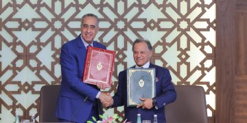 DGSN Director General Abdellatif Hammouchi and FNM President Mehdi Qotbi signed the accord at DGSN headquarters.