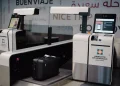 Six self-service baggage-drop kiosks have just been installed at Terminal 2 for passengers of the airline Ryanair.