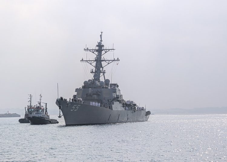US Navy Destroyer USS Stout Completes Agadir Port Visit