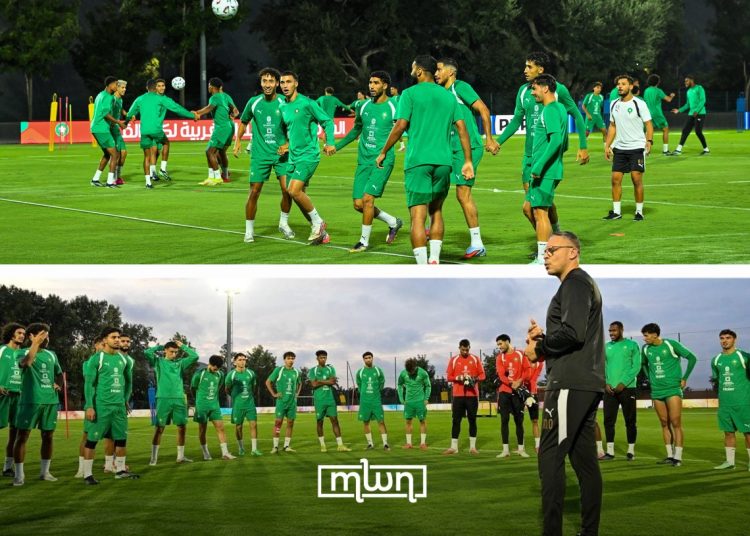 Atlas Lions Arrive in Tangier for Mali Friendly | Created by MWN Design Team