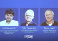 Three Scientists Win 2026 Nobel Medicine Prize for Neuroscience Research