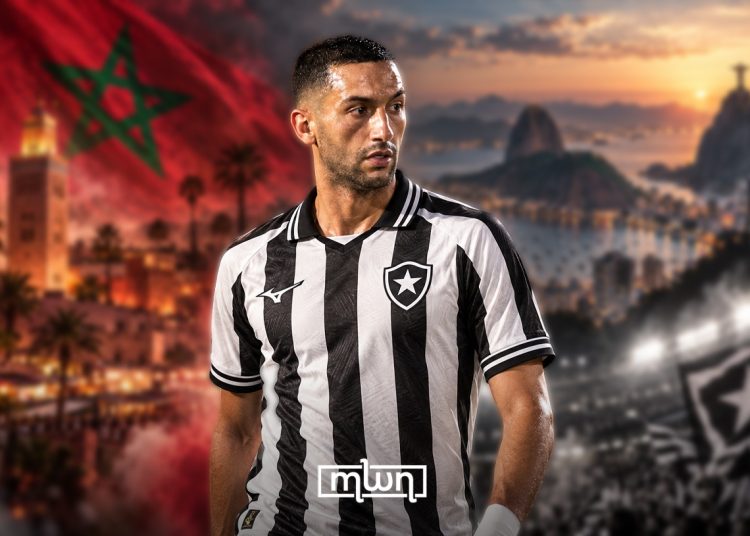 Botafogo Bets on Ziyech to Build Moroccan Fanbase | Created by MWN Designers