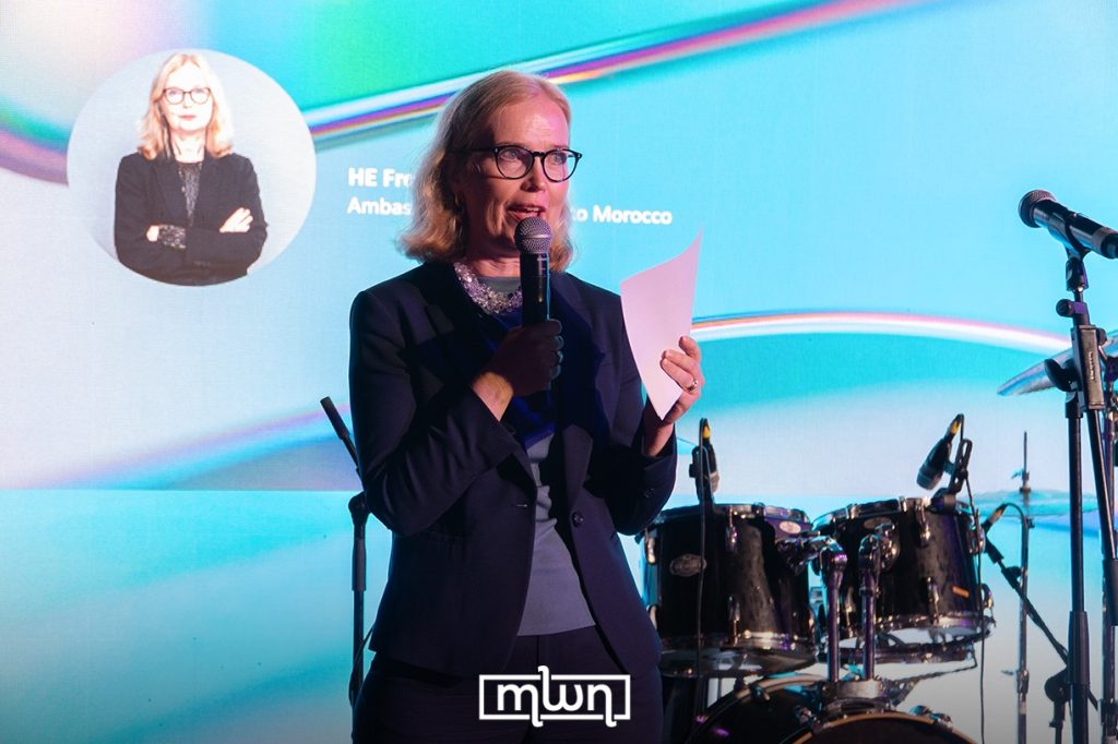 Sweden’s Ambassador to Morocco, Fredrika Ornbrant, at Ericsson Celebration in Rabat / MWN Photography Team