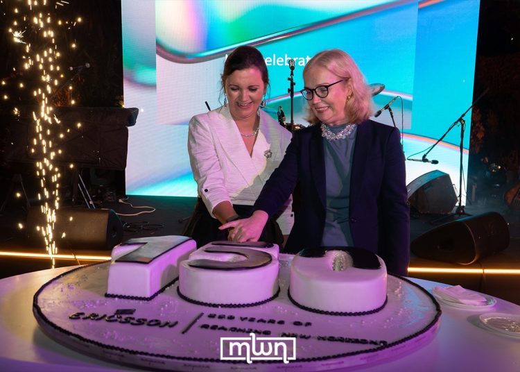 Sweden’s Ambassador to Morocco, Fredrika Ornbrant, and Majda Lahlou Kassi, President of Ericsson Morocco and Vice President and Head of Ericsson West and Southern Africa at Ericsson Celebration in Rabat / MWN Photography Team