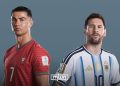 Cristiano Ronaldo has sent a message of respect to Lionel Messi following the Argentine star’s final appearance for his national team