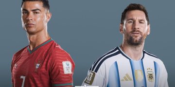 Cristiano Ronaldo has sent a message of respect to Lionel Messi following the Argentine star’s final appearance for his national team