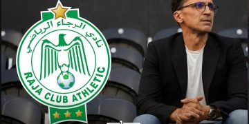 A graphic featuring Rogerio Matias and Raja Club Athletic, by MWN Design Team.