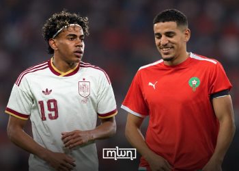 Moroccan international Abdelkabir Abqar was caught telling Barcelona star Lamine Yamal that he “wants to play for Morocco”