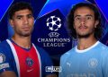 Moroccan Stars Hakimi and Bouaddi on Opposite Sides for PSG-Man City Clash | Created by MWN Design Team