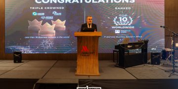 Rabat Business School (RBS), part of the International University of Rabat (UIR), celebrated its achievement of the prestigious Triple Crown