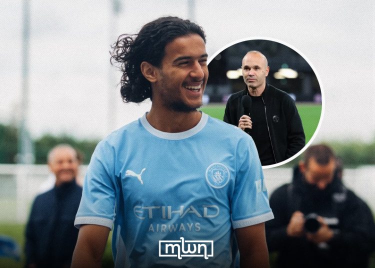 Bouaddi named Iniesta as His Idol | Created by MWN Design Team