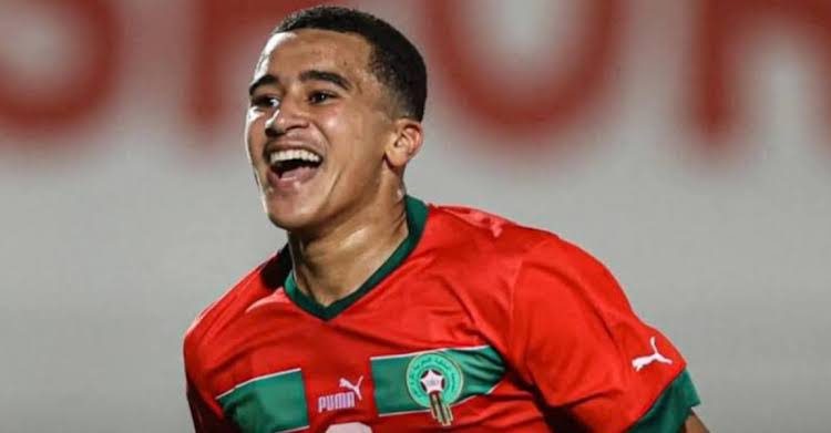 British newspaper The Guardian has named Moroccan international Abdellah Ouazane in its annual Next Generation selection for players born in 2009, thus ranking him among the 60 most promising young footballers in the world today.