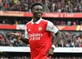 Arsenal fear Bukayo Saka could be sidelined for six to eight weeks after suffering a thigh injury during Wednesday's 2-2 Champions League