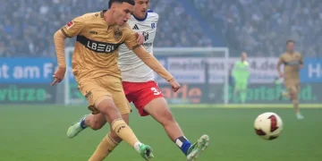 Moroccan international Bilal El Khannouss showed a touching gesture of sportsmanship after accidentally breaking a young opponent’s tooth during Stuttgart’s Bundesliga clash against Hamburg.