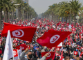 Tunisians Stage Biggest Protest in Years Against Kais Saied