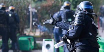 france high school protests grenade
