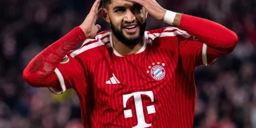 Bayern Munich secured a place in the round of 16 of the German Cup on Wednesday after defeating Magdeburg 6-1, with Moroccan international Ismael Saibari finding the net at the Allianz Arena.