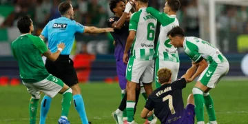 The Spanish Football Federation’s disciplinary committee has handed Real Betis midfielder Facundo Bernal a four-match suspension following his assault on Barcelona forward Lamine Yamal during their La Liga encounter on Saturday.