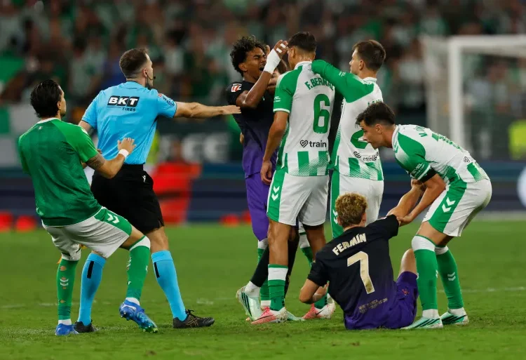 The Spanish Football Federation’s disciplinary committee has handed Real Betis midfielder Facundo Bernal a four-match suspension following his assault on Barcelona forward Lamine Yamal during their La Liga encounter on Saturday.