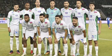 Raja Casablanca secured a place in the CAF Confederation Cup group stage after defeating Nigeria’s El-Kanemi Warriors 2-0 on Friday at the Mohammed V Stadium in Casablanca.