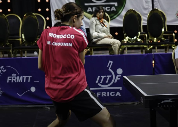 Morocco’s women’s national table tennis team won the bronze medal at the African Table Tennis Championships held in Tangier, following their elimination by Egypt in the semifinals.